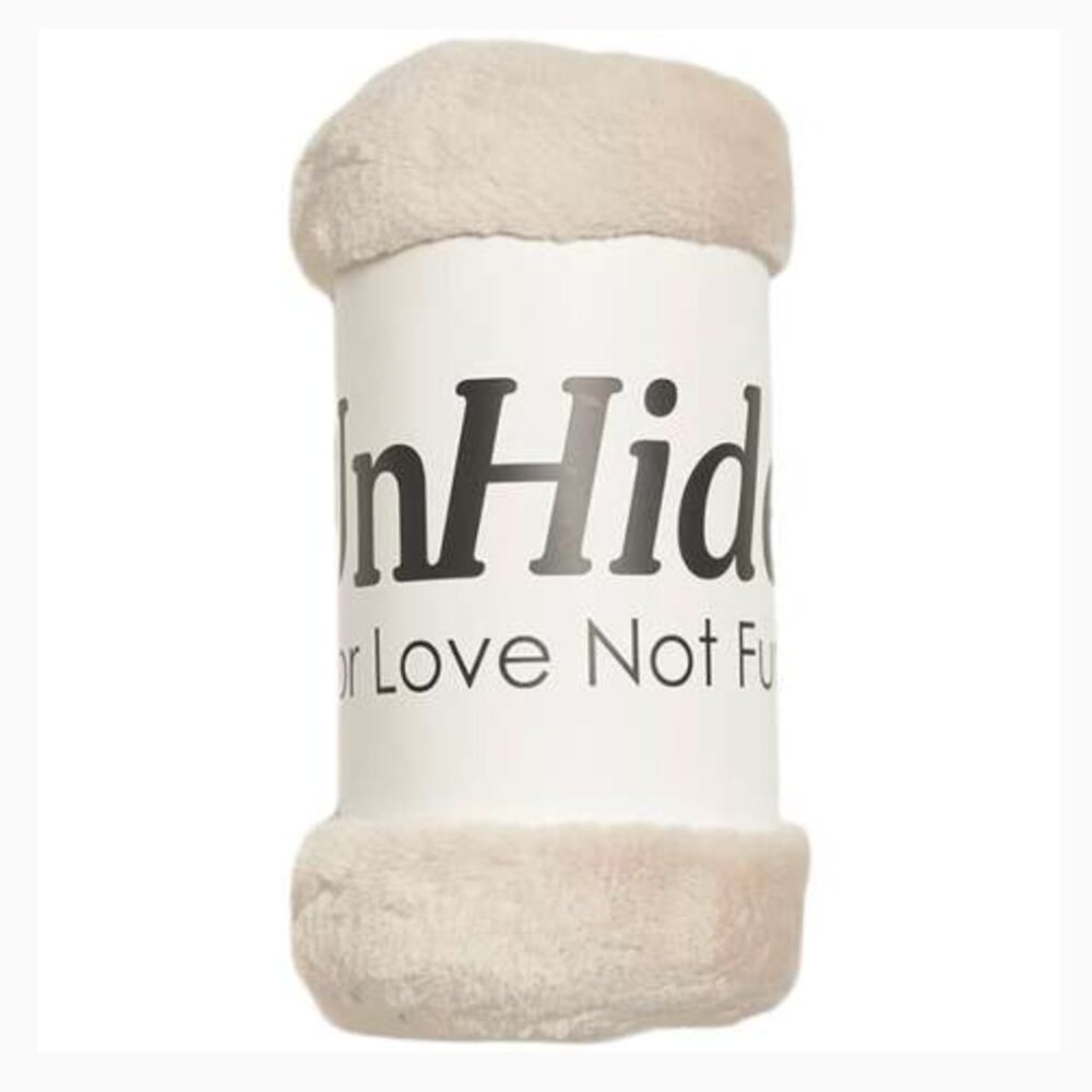 UnHide Lil' Marsh Blanket - Small in Beige Bear